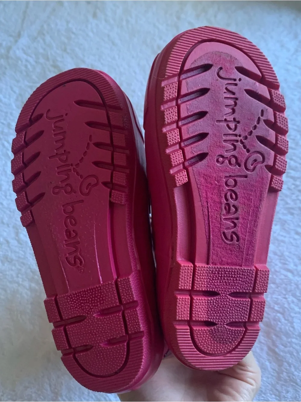 Jumping Beans Toddler Girls Pink Cat Rain Boots, Size toddler Large 8/9 M